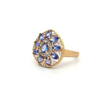 Sans prix de réserve - Bague Argent - 1.77ct. tw. Tanzanite