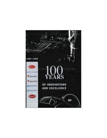 BUGATTI: 100 YEARS OF INNOVATION AND EXCELLENCE 1909 - 2009, Boeken, Auto's | Boeken, Nieuw