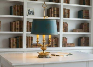 Bouilotte lamp - Style Empire - Brons, Metaal, Antiek en Kunst