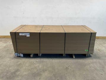 Veiling - 15x MDF plaat 2620x1030mm ongegrond 25mm, Nieuw