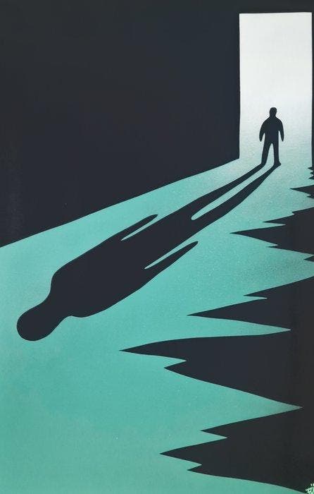 FÜR (1978) - Heart Driven - XL Size - (We Spray) NOT a PRINT, Antiquités & Art, Art | Peinture | Moderne