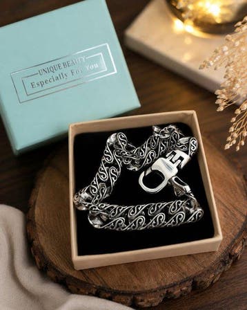 Zonder minimumprijs - Armband Zilver - Massieve zilveren, Nieuw
