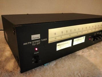 Sansui - TU-317 AM/FM Analoge Stereo Tuner, Nieuw