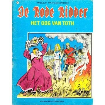 Het oog van Toth / De Rode Ridder / 88 9789002141546, Verzenden, Gelezen, Willy Vandersteen
