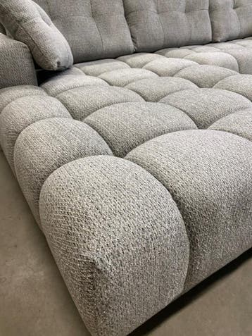 Piatto hoeksalon, antraciet (nieuw, A-keuze), Nieuw, Stof
