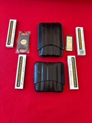 Lubinski - Zonder minimumprijs - Humidor (5) - Kalfsleer, Nieuw