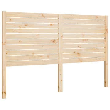 Massief grenen hoofdbord 166cm - Tweede kansje, OP=OP!, Huis en Inrichting, Slaapkamer | Bedden, Modern en rustiek, Overige kleuren