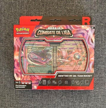 Pokémon - 2 Box - Baraja Combate de Liga y mini tim - EX