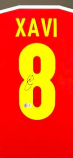 Spain - Signed by Xavi - Voetbalshirt, Nieuw
