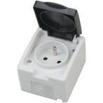 Waterdicht Buitenstopcontact Enkel Geaard IP54 - Veilig & Ro, Verzenden, Nieuw