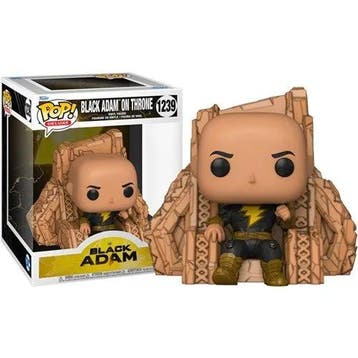 Funko Pop! DC Deluxe: Black Adam  Black Adam on Throne #1239, Verzenden, Nieuw