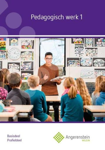 Pedagogisch Werk 1 / Profieldeel / Basisdeel / Angerenstein, Verzenden, Zo goed als nieuw, Margot Bakker