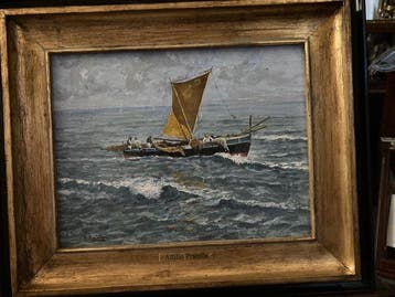 Attilio Pratella (1856-1949) - Pescatori