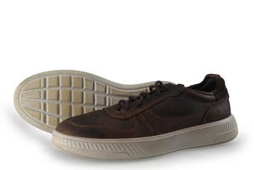 Ecco Sneakers in maat 43 Bruin, Kleding | Heren, Schoenen, Ecco, Bruin, Verzenden, Zo goed als nieuw