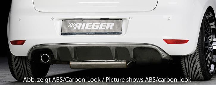 Rieger diffuser | geschikt voor VW Golf 6 VI 2008-2012 | ABS, Auto diversen, Tuning en Styling, Verzenden