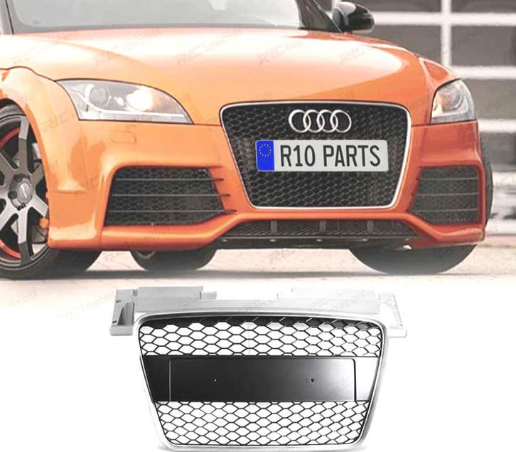 CALANDRE AUDI TT 06-14 LOOK RS GRIS CLAIR, Auto-onderdelen, Carrosserie, Verzenden