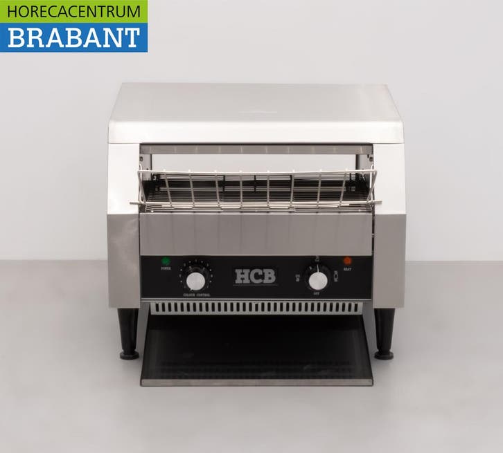 RVS Doorloop toaster Broodrooster Conveyor oven 450 stuks, Zakelijke goederen, Horeca | Keukenapparatuur, Ophalen of Verzenden