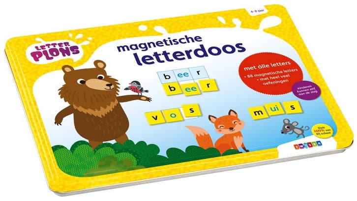 Letterplons - Magnetische letterdoos (9789048752195), Livres, Livres Autre, Envoi