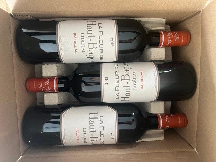 2015 La Fleur de Haut-Bages Libéral, 2nd wine of Ch., Verzamelen, Wijnen