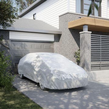 vidaXL Autohoes voor sedan met gespriemen M volledig, Verzenden, Nieuw