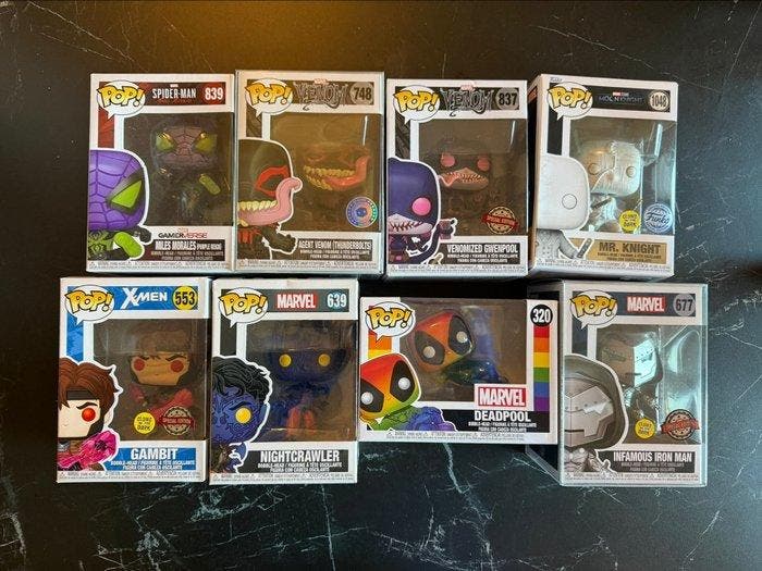 Funko - Funko Pop Marvel: Spiderman Miles Morales, Infamous, Antiek en Kunst, Antiek | Speelgoed