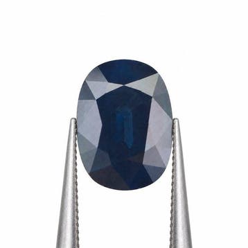 1 pcs Blauw Saffier - 6.64 ct - Gemological Science, Nieuw