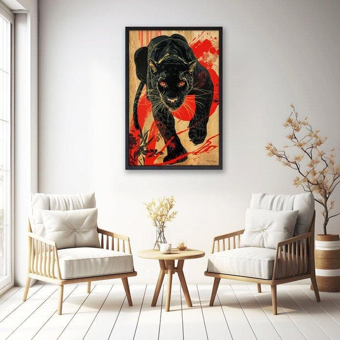 Miss Jungle - Esprit Sombre, Antiek en Kunst, Kunst | Designobjecten