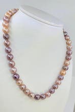 Zonder minimumprijs - Halsketting 8x10 mm Multi Edison, Nieuw