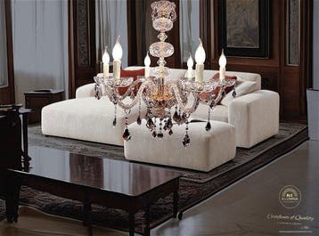 SLC Illumina - MG - Lustre - ECO.Ricci6L - Cristal - Lampe.