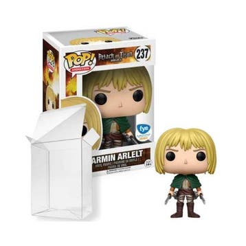 Funko Pop!  Attack on Titan - Armin Arlelt #237 FYE, Verzenden