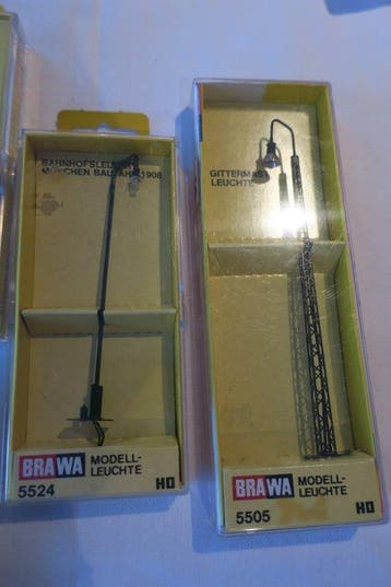 Brawa H0 - Modeltrein verlichting (8) - 8 modellichten
