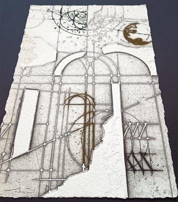 Walter Valentini (1928) - Senza titolo, Antiek en Kunst