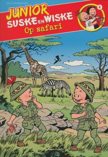 Junior Suske en Wiske Op Safari / Junior Suske en Wiske / 04, Verzenden, Gelezen, Willy Vandersteen
