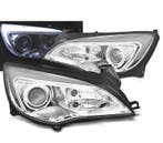 PHARES POUR OPEL ASTRA J 10-15 TUBE LED CHROMÉ, Verzenden
