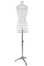 *TIP*  Torso vrouw staaldraad 3/4 model op poot BM206-12, Ophalen of Verzenden