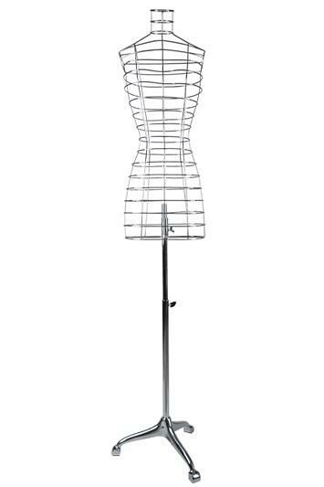 *TIP*  Torso vrouw staaldraad 3/4 model op poot BM206-12, Ophalen of Verzenden