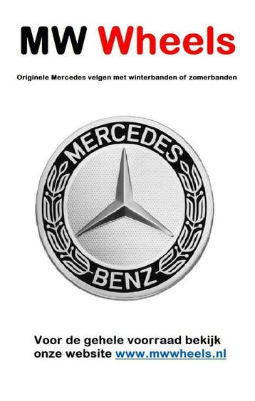 Originele Mercedes velgen met banden diversen modellen, Auto-onderdelen, Banden en Velgen, Nieuw, Banden en Velgen