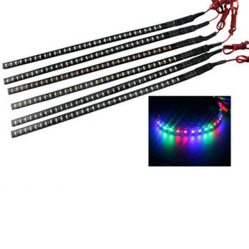 LED Knight Rider strip - RGB - 30 cm - 12 volt, Verzenden, Nieuw