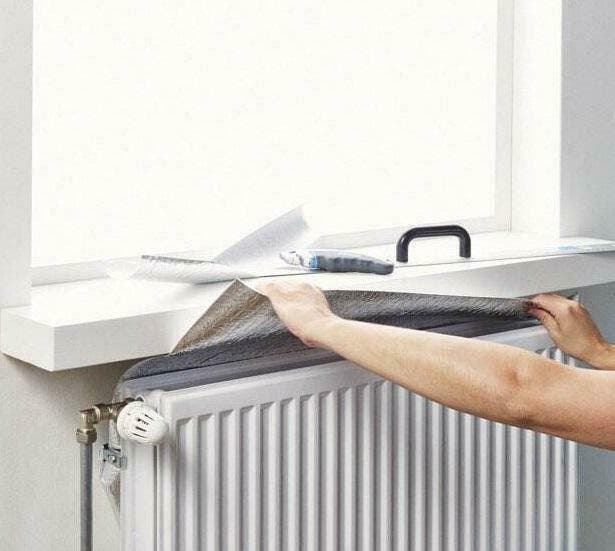 Huis isoleren? Isolatiefolie kachel radiatorfolie folie, Bricolage & Construction, Bâches & Films