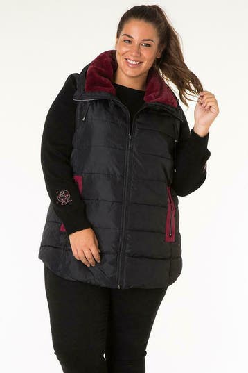 Bodywarmer Yesta zachte kraag maat 54/56, Verzenden, Nieuw
