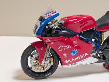 Minichamps 1:12 - Moto miniature - Ducati 998 RS - Jiry, Nieuw
