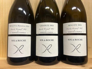 Sol & Roche : Rully Les Maizières, Chablis, Mâcon Village,