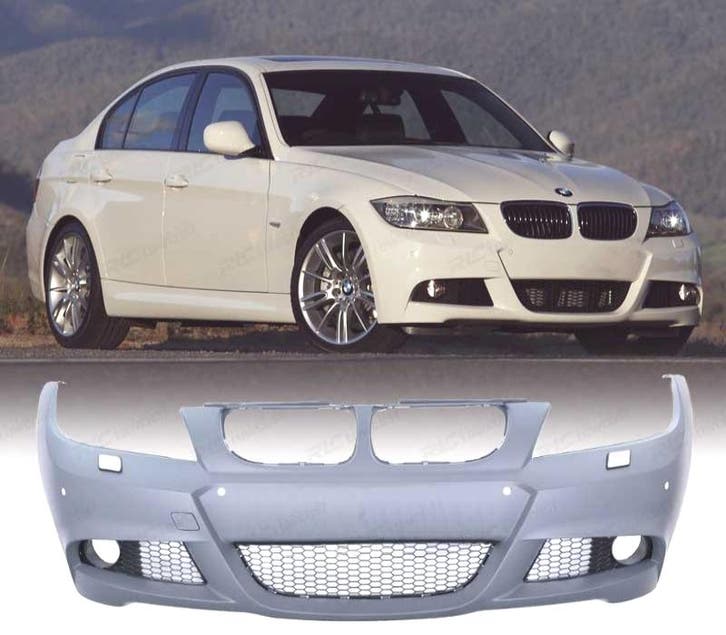 PARE CHOCS FRONTAL BMW E90 E91 LCI 08-12 LOOK M PDC, Autos : Pièces & Accessoires, Carrosserie & Tôlerie, Envoi