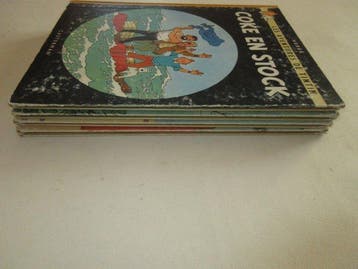 Tintin - 4 Albums en diverse heruitgaven - 1962/1964, Boeken, Nieuw