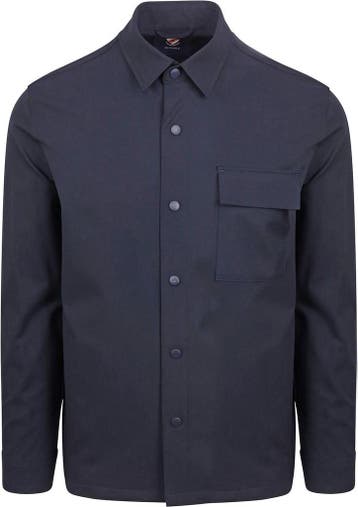 Suitable BASE Shacket Navy maat Maat 52/54 (L) Heren, Maat 52/54 (L), Nieuw, Suitable, Verzenden