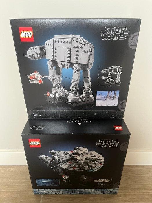 Lego Set - Star Wars - AT-AT; Millennium Falcon, Kinderen en Baby's, Speelgoed | Duplo en Lego