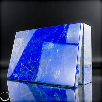 Natuurlijke koningsblauwe sieradendoos van lapis lazuli