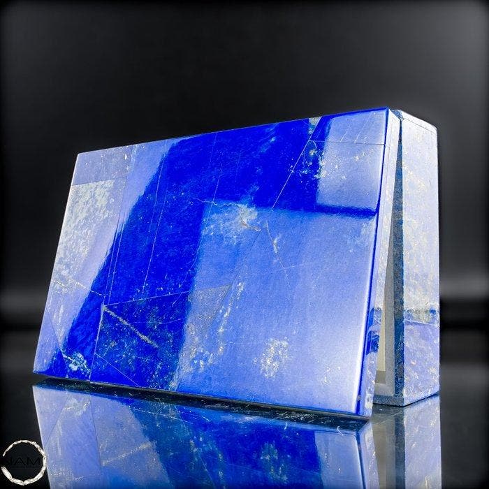 Natuurlijke koningsblauwe sieradendoos van lapis lazuli, Collections, Minéraux & Fossiles