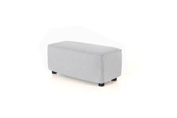 Flow. Cube hocker 90x40 Lead chiné |   Sunbrella | SALE, Nieuw