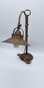 Lamp - Messing, Antiek en Kunst